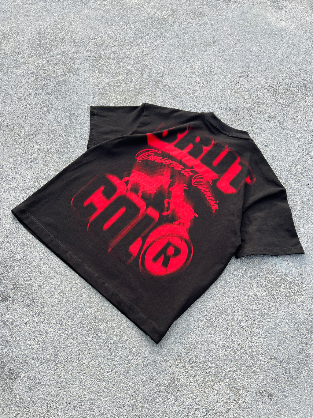 Camiseta Oversize Cropped Brutcol® “Conserva tu Esencia” – Edición Limitada Drop 10