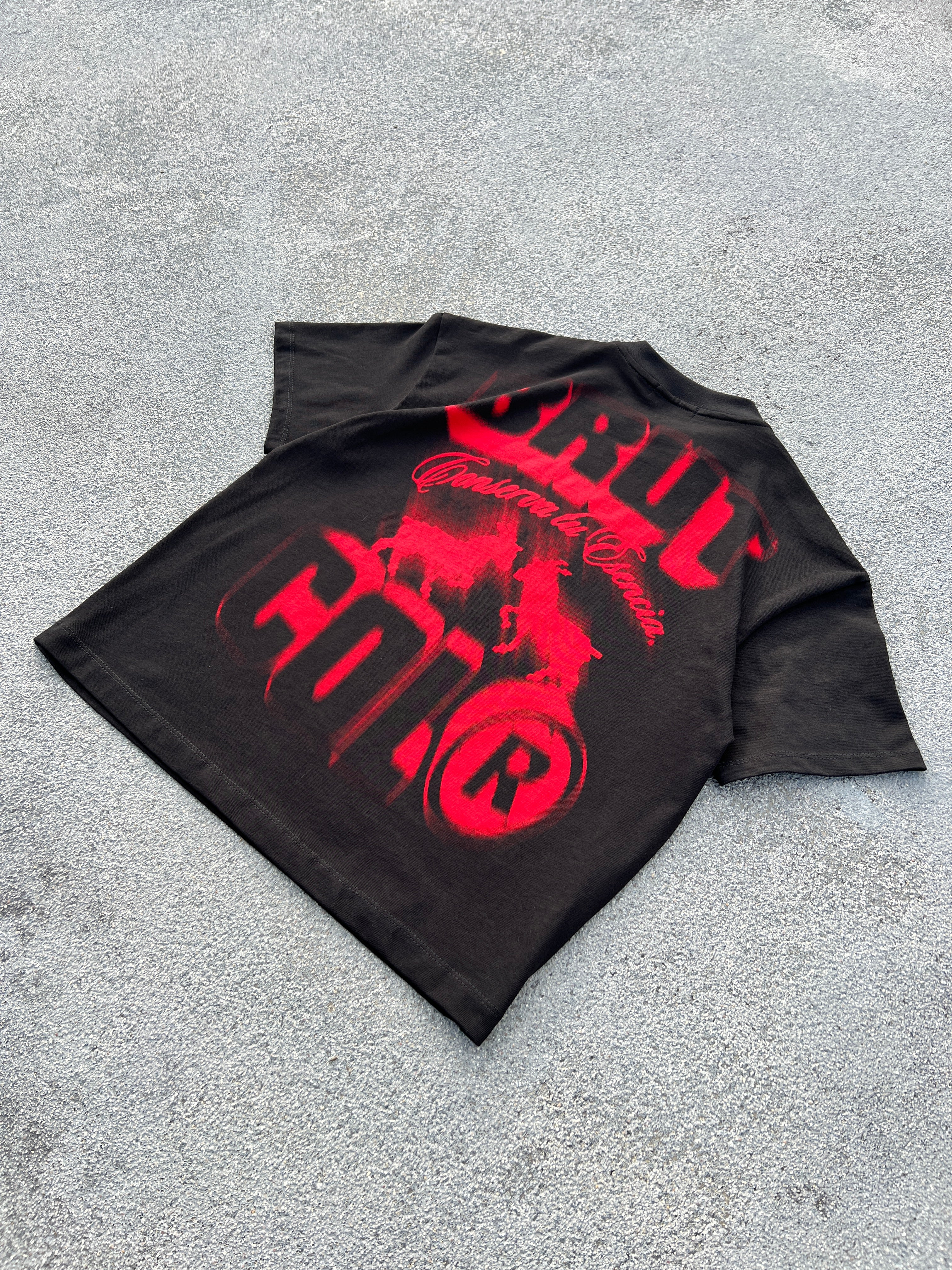 Camiseta Oversize Cropped Brutcol® “Conserva tu Esencia” – Edición Limitada Drop 10