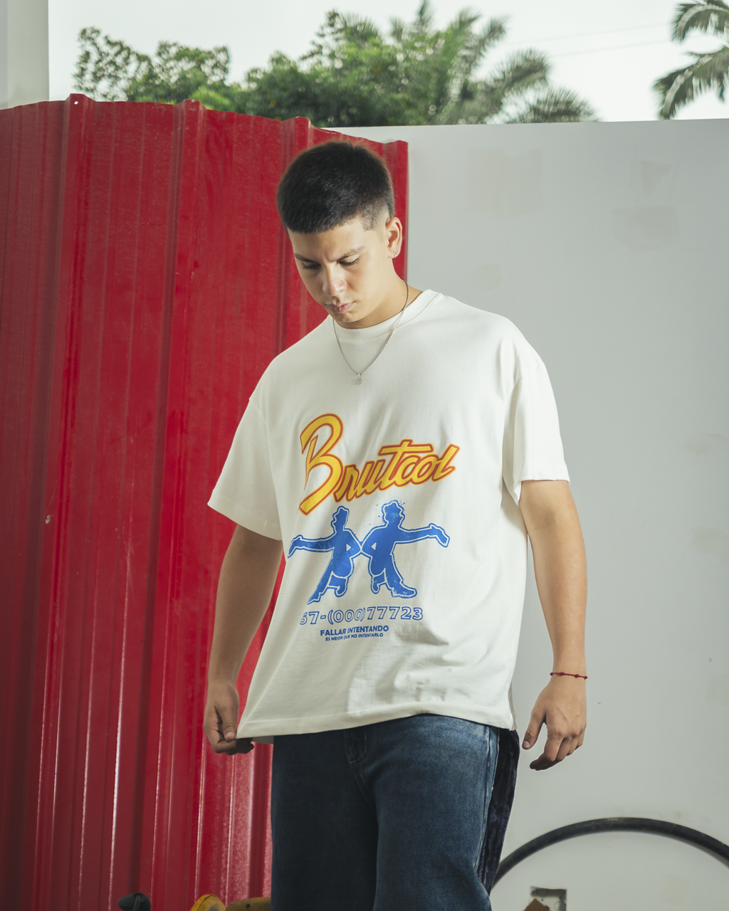 CAMISETA CREMA "NO SALIO COMO LO PLANEAMOS"