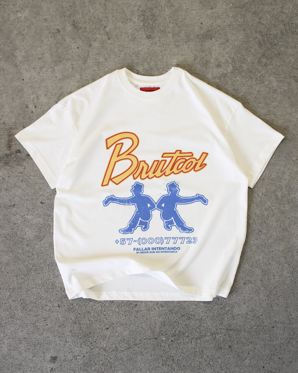 CAMISETA CREMA "NO SALIO COMO LO PLANEAMOS"